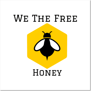 we are the Free Honey - Logo style Posters and Art